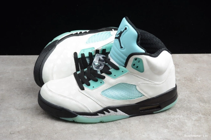 Bmlin Jordan Air 5 Green CN2932-100 Island 0803